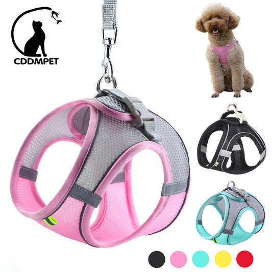 Super comfy for my puppy! This Small Dog/Cat harness and leash set makes outdoor walks a breeze!!!