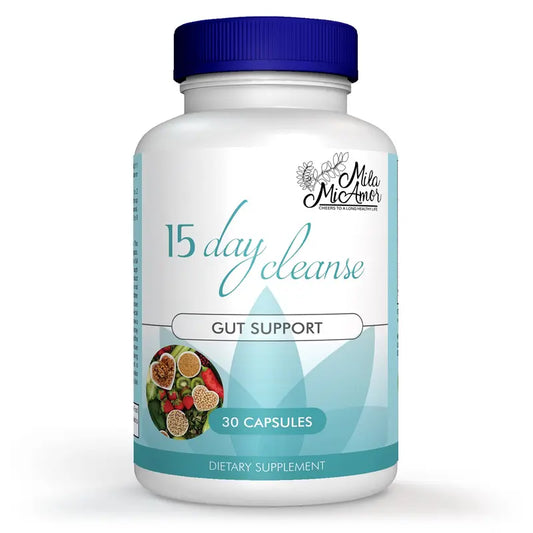 15 Day Cleanse - Gut and Colon Support | Caffeine Free | Amazing Results | 30 Capsules - Over 6,000 Reviews